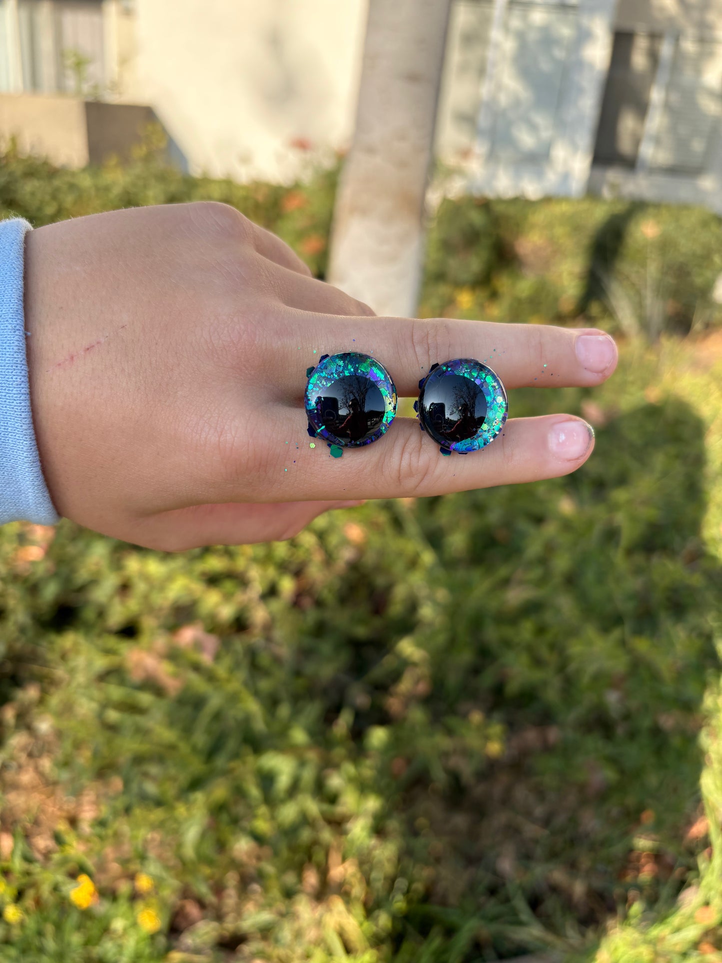 Mermaid eyes black pupil 20MM