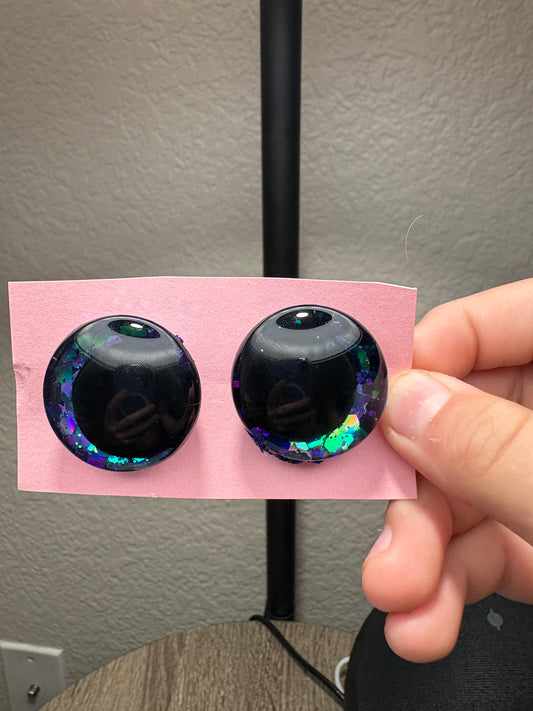 30mm black pupil mermaid eyes