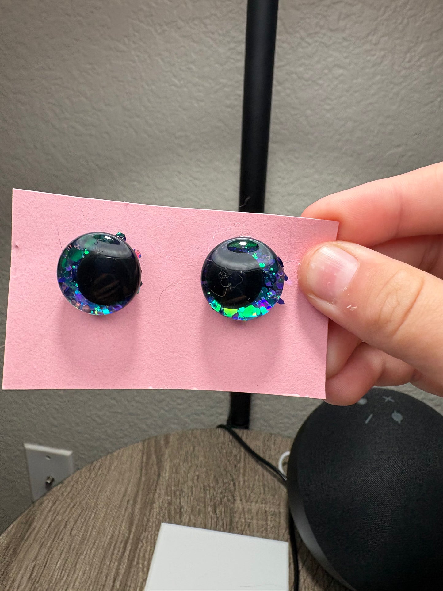 20MM black pupil mermaid saftey eyes